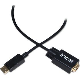 Inca IDPV-01 Displayport -Vga 1.8 mt Blister Kablo