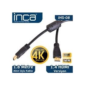 Inca IHS-08 1.8 mt HDMI Kablo