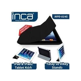 Inca IKPD-024S Siyah iPad Tablet Kılıfı