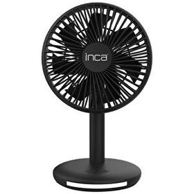 Inca IMF-16B Siyah Şarj Edilebilir 4 Kademeli Taşınabilir Masaüstü Fan