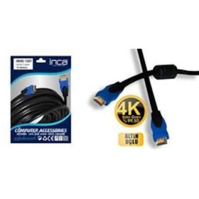 Inca IMHD-150T 15 m HDMI to HDMI 4K v1.4 3D Altın Uçlu Görüntü Kablosu