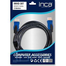 Inca IMHD-30T 3 m HDMI to HDMI Erkek-Erkek HDMI Görüntü Kablosu