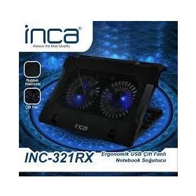 Inca INC-321RX Siyah Notebook Soğutucusu