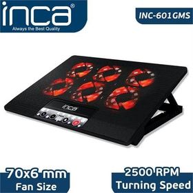 Inca INC-601GMS 7 17 6 Fanlı 2xUSB 6 Kademeli Notebook Fanı