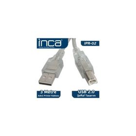 Inca IPR-02 3 mt USB 2.0 Printer Yazıcı Kablosu