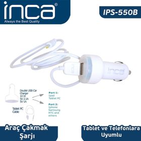 Inca IPS-550B Araç İçi Şarj Cihazı