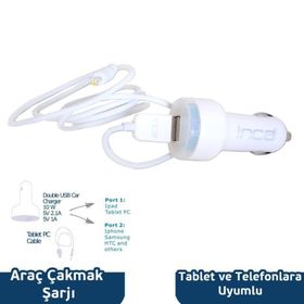 Inca IPS-550B Araç İçi Şarj Cihazı