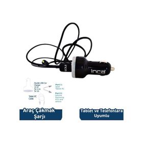 Inca IPS-550S Araç İçi Şarj Cihazı