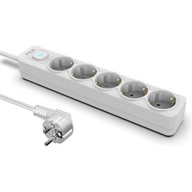 Inca IPW-44GB 5 Port Akım Korumalı 1.5 m Beyaz LED Tuşlu Priz