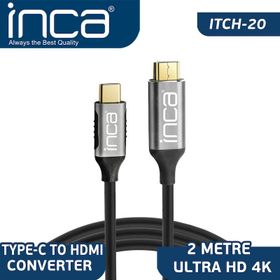 Inca ITCH-20 Type-C To HDMI 4K 2 m Kablo