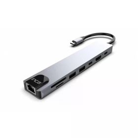 Inca ITPC-7 Type-C Hub X8 Combo Çoklayıcı