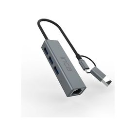 Inca IUTP-03T USB Hub X3 USB 3.0 10 GBPS + Ethernet RJ45 1000 Mbps Çoklayıcı
