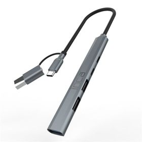 Inca IUTP-06T USB 3.0 Type-C 3.1 Hub 1 X USB 3.0 +2 X USB+Type-C+PD100W 2.0 Alüminyum Kasa Çoklayıcı