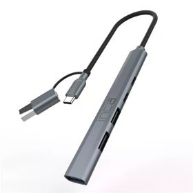 Inca IUTP-06T USB 3.0 Type-C 3.1 Hub 1 X USB 3.0 +2 X USB+Type-C+PD100W 2.0 Alüminyum Kasa Çoklayıcı