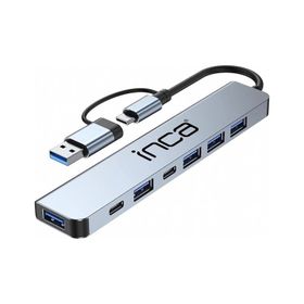 Inca IUTP-7 USB Type-C Hub X7 Alüminyum Çoklayıcı