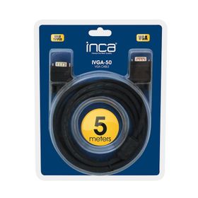 Inca IVGA-50 Vga 5 m Altın Uçlu Blister VGA Kablo