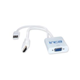 Inca IVTH-01 VGA To HDMI Çevirici USB Ses Kablosu