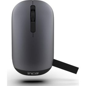 Inca IWM-242G Gri Optik Şarjlı Sessiz Kablosuz Mouse