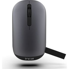Inca IWM-242G Gri Optik Şarjlı Sessiz Kablosuz Mouse
