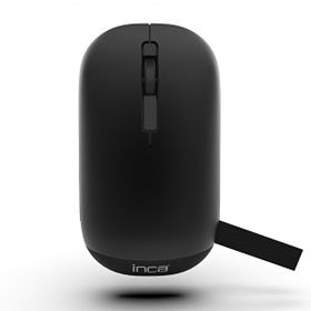 Inca IWM-242S Siyah Optik Şarjlı Sessiz Kablosuz Mouse