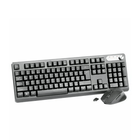 Inca IWS-549U Rechargeable Silnet Siyah Klavye ve Mouse Set