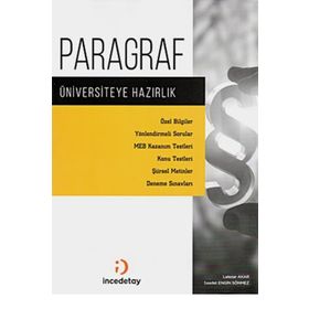 İnce Detay Yayınları Yks Paragraf Soru Bankası