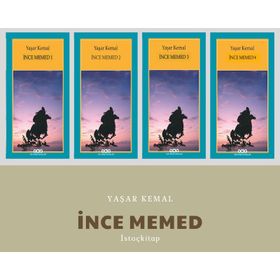 İNCE MEMED SETI ÖZEL BASKI (KUTULU, 4 CILT) - YAŞAR KEMAL