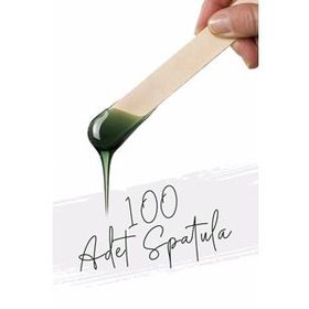 İnci Ağda 100 Adet Ahşap Spatula