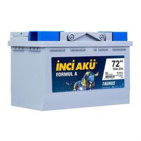 İnci Akü 12V 72 Ah Amper 700A EN Akü