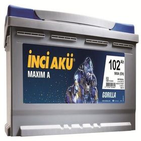 İnci Akü 930CCA 102 A 12 V Maxim A Gorilla Akü