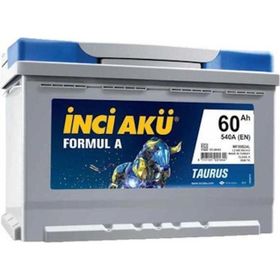 İnci Akü Formul A 12 V 60 Ah 540A Oto Aküsü