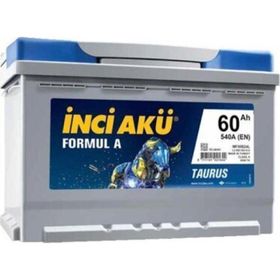 İnci Akü Formul A Taurus 12 V 60 AH Akü