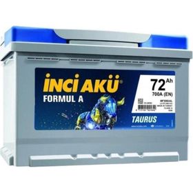 İnci Akü Formül A Taurus 12 V 72 Ah 700 cca Akü