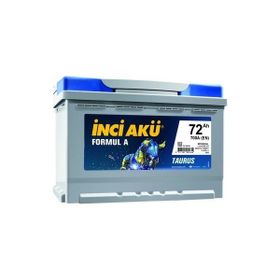 İnci Akü Formul A Taurus 12V 72A Akü