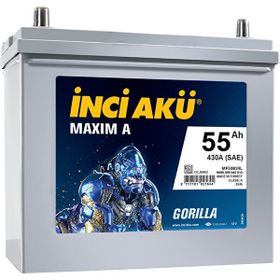 İnci Akü Maxim A 12 V 55 Ah Gorilla Akü