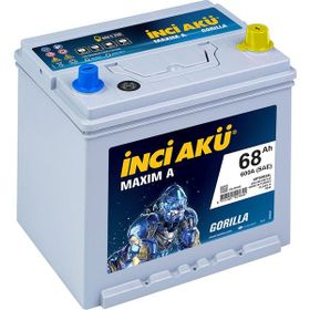 İnci Akü Maxim A Gorilla Asya 2025 12 V 68 Ah Akü