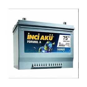 İnci Asya Tip 12 V 75 Ah Asya Tip Dik Kutup Akü