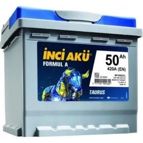 İnci Formül A Taurus 12 V 50 Ah 420 A EN Akü