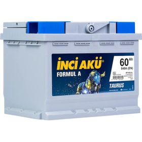 İnci Formül A Taurus 12 V 60 Ah 540 cca Akü