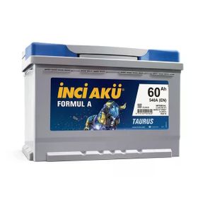 İnci Formül A Taurus 12 V 60 Ah 540 cca Akü