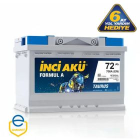 İnci Formül A Taurus 12 V 72 Ah 700 cca EN Akü