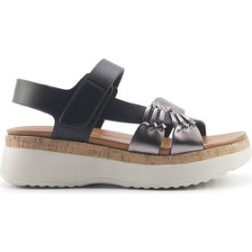 İnci Holi 5FX Siyah Kadın Comfort Sandalet