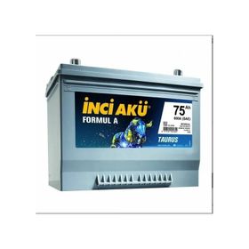İnci Japon Tip 12 V 75 Ah Dik Kutup Akü