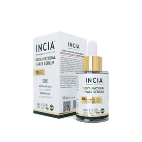 Incia %100 Doğal 10 Mucizevi 30 ml Yağ Saç Bakım Serumu
