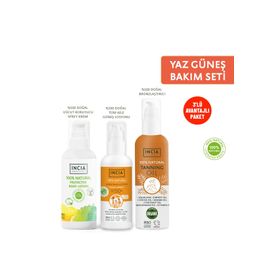 INCIA %100 Doğal Yaz Güneş Bakım Seti