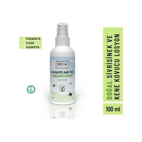 Incia 100 ml Pudra Kokulu Sivrisinek ve Kene Kovucu Losyon