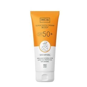 Incia 150 ml Hindistan Cevizi Butter Doğal Vücut için Güneş Kremi