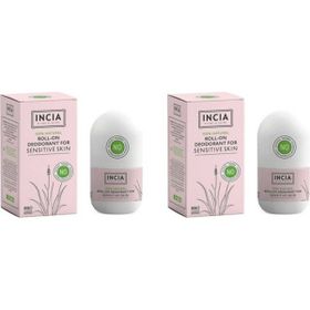 Incia 2x50 ml Hassas Ciltler İçin Doğal Roll-On Deodorant