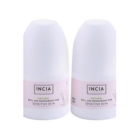 Incia 2x50 ml Hassas Ciltler İçin Doğal Roll-On Deodorant