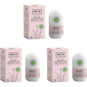 Incia 3x50 ml Hassas Ciltler İçin Doğal Roll-On